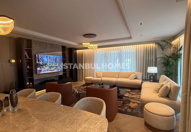 Elegante Wohnungen In Einer Anlage Mit Hallenbad In İstanbul 8