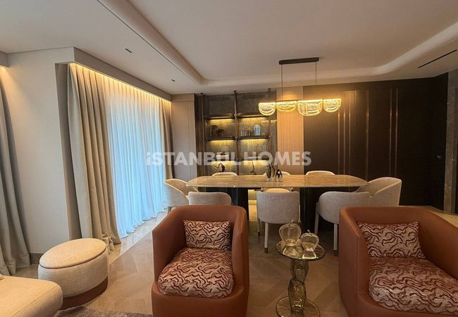 Elegante Wohnungen In Einer Anlage Mit Hallenbad In İstanbul 10
