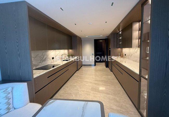 Elegante Wohnungen In Einer Anlage Mit Hallenbad In İstanbul 13