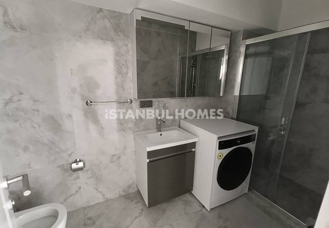 伊斯坦布尔 Zeytinburnu 区带健身房和停车场的公寓 16