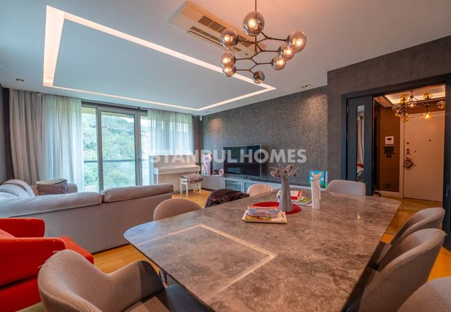 Appartement Avec Vue Sur La Forêt À Sarıyer, Près Du Centre Commercial 4