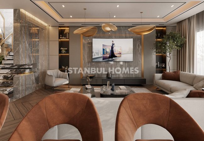 شقق في مشروع سكني على بُعد 150 مترًا من محطة المترو في شيشلي، إسطنبول 8