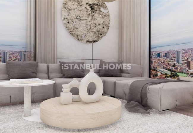 عقارات بإطلالة بحرية في مجمع سكني في كارتال، إسطنبول 15
