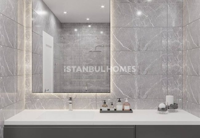 4-zimmer-wohnung In Anlage Mit Pool In Istanbul Kartal 26