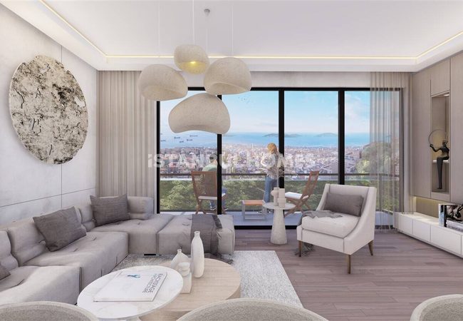 4-zimmer-wohnung In Anlage Mit Pool In Istanbul Kartal 19