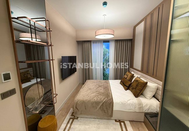 泽伊廷布尔努 (zeytinburnu) 距离地铁站 400 米的优雅公寓 17