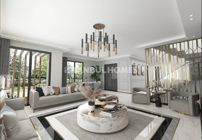 İstanbul Beykoz'da Güvenlikli Sitede Havuzlu 5 Odalı Villalar 6