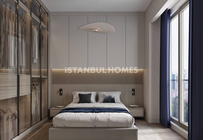 伊斯坦布尔萨里耶尔 (sariyer) 高档住宅区森林景观公寓 17