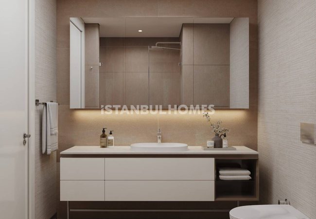 İstanbul Kartal'da Sahil Yürüyüş Yoluna 200 M Mesafede Daireler 40