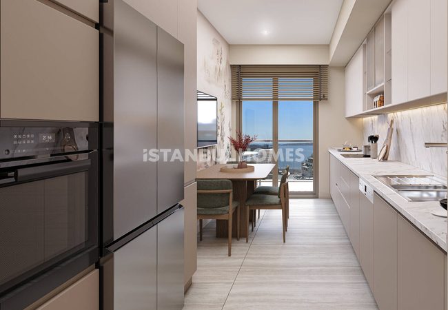 Lake-view Apartments Near Marmaray Stop in Kucukcekmece 14