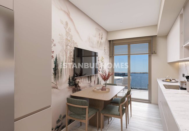 Lake-view Apartments Near Marmaray Stop in Kucukcekmece 15