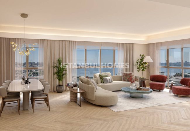 Lake-view Apartments Near Marmaray Stop in Kucukcekmece 11
