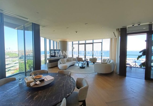 Stylish Middle Floor Apartments and Penthouses in Bakirkoy 11