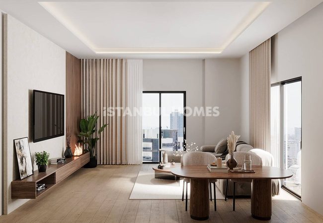 Elegante Wohnungen In Verschiedenen Größen In Flughafennähe In Pendik 12