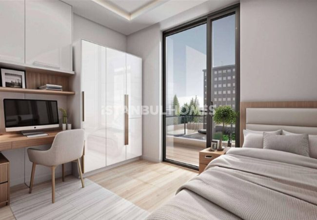 Appartements En Étage Intermédiaire Avec Parking À Kadıköy, Istanbul 8