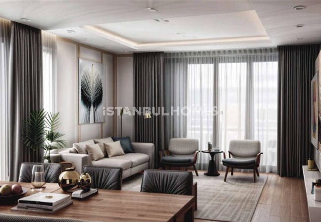 Appartements En Étage Intermédiaire Avec Parking À Kadıköy, Istanbul 5