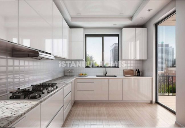 Appartements En Étage Intermédiaire Avec Parking À Kadıköy, Istanbul 6