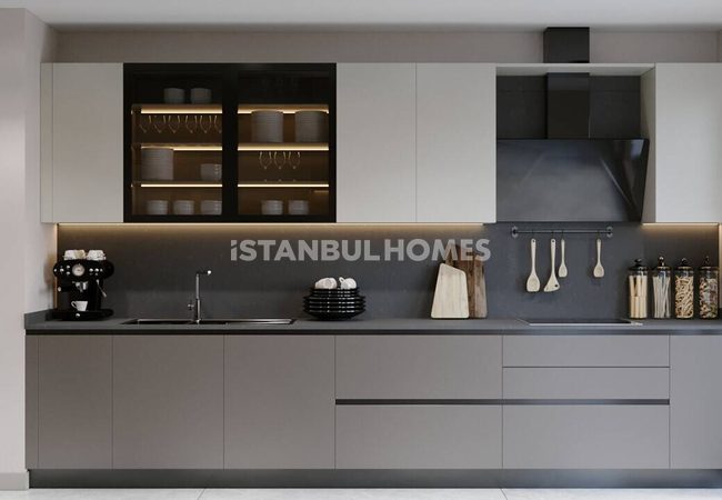 Wohnungen In Einer Wohnanlage Mit Parkplätzen In Başakşehir 10