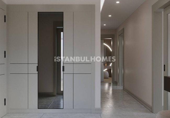 Wohnungen In Einer Wohnanlage Mit Parkplätzen In Başakşehir 16