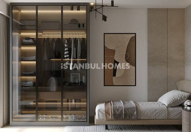 Wohnungen In Einer Wohnanlage Mit Parkplätzen In Başakşehir 12