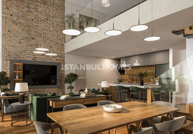 Wohnungen Im Mittelgeschoss Mit Annehmlichkeiten In Beşiktaş Istanbul 9