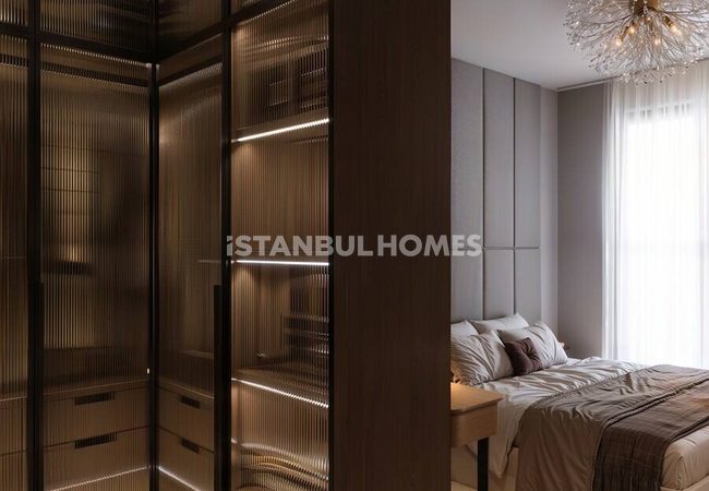 شقق تطل على البحر في مجمع يحتوي على حمام سباحة في كارتال اسطنبول 10
