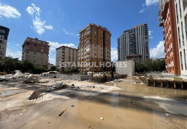 شقق تطل على البحر في مجمع يحتوي على حمام سباحة في كارتال اسطنبول 22