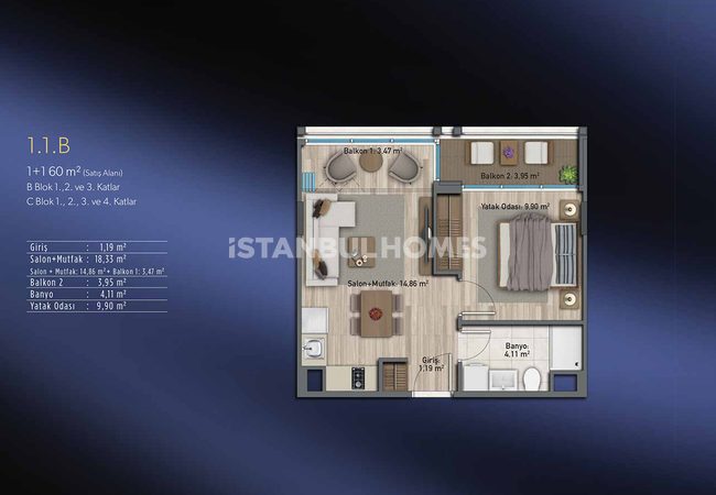 Appartements Élégants En Complexe Avec Centre Commercial À Kadıköy 54