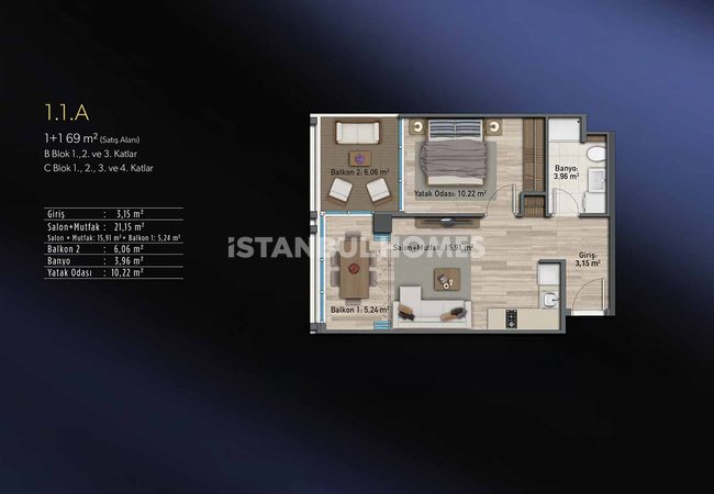 Appartements Élégants En Complexe Avec Centre Commercial À Kadıköy 55