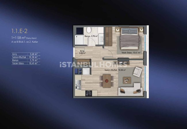 Appartements Élégants En Complexe Avec Centre Commercial À Kadıköy 59