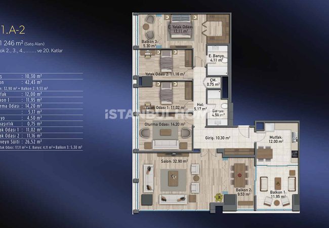 Appartements Élégants En Complexe Avec Centre Commercial À Kadıköy 45