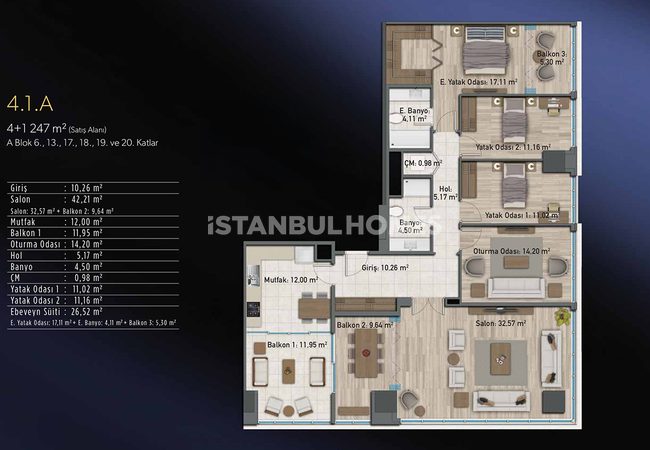Appartements Élégants En Complexe Avec Centre Commercial À Kadıköy 46