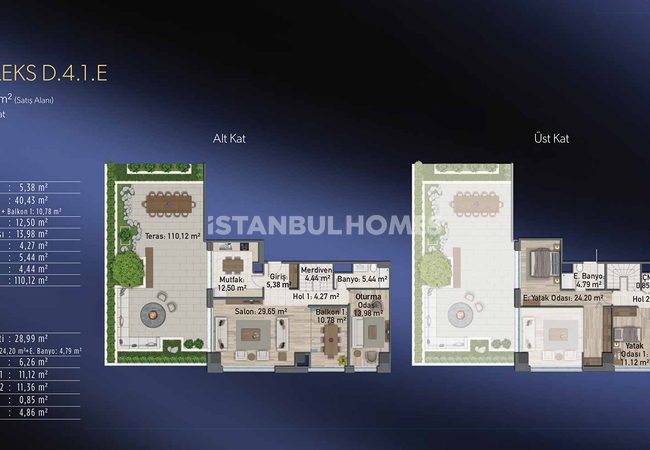 Appartements Élégants En Complexe Avec Centre Commercial À Kadıköy 41