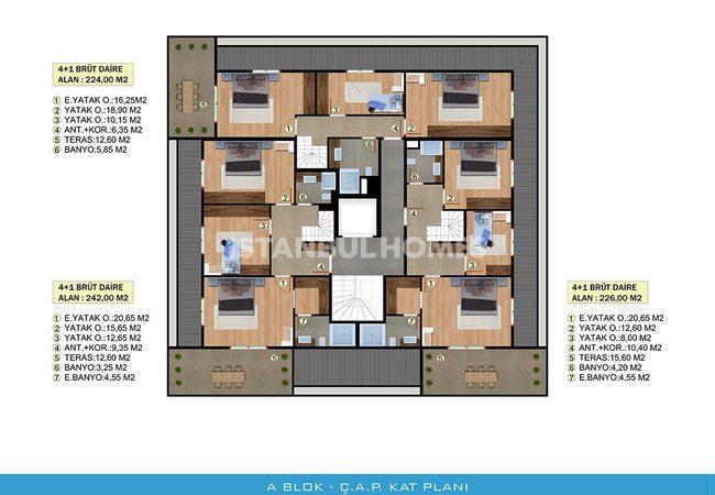 Immobiliers Époustouflants Sur Mer À Beylikduzu Istanbul 55
