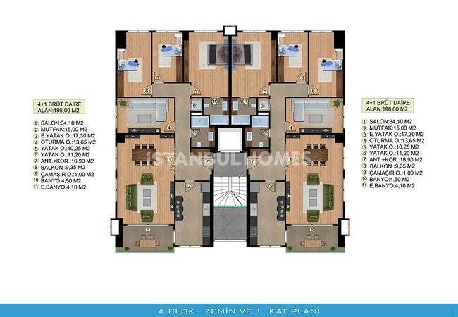 Immobiliers Époustouflants Sur Mer À Beylikduzu Istanbul 54