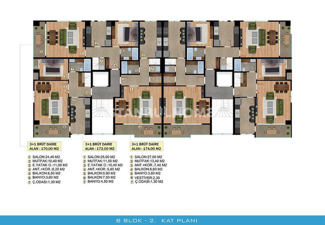 Immobiliers Époustouflants Sur Mer À Beylikduzu Istanbul 52