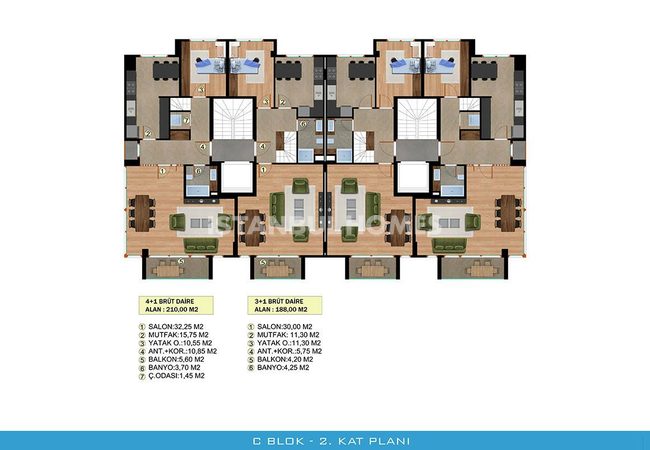 Immobiliers Époustouflants Sur Mer À Beylikduzu Istanbul 44