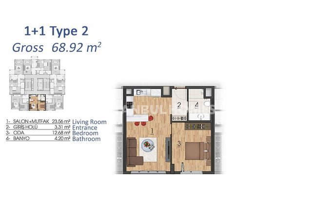 Contemporary Flats in Highly-desired Area of Basaksehir 6