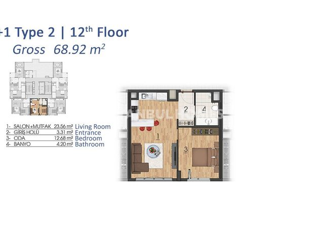 Contemporary Flats in Highly-desired Area of Basaksehir 12