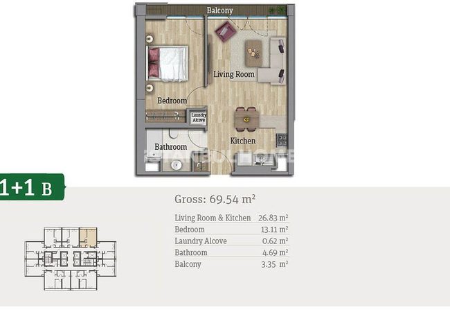 Luxurious Apartments in Istanbul Bahcesehir with Lake View 38