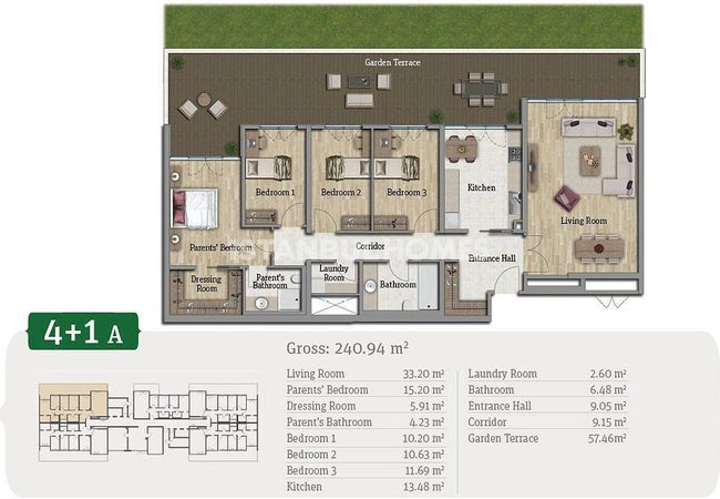 Luxurious Apartments in Istanbul Bahcesehir with Lake View 42