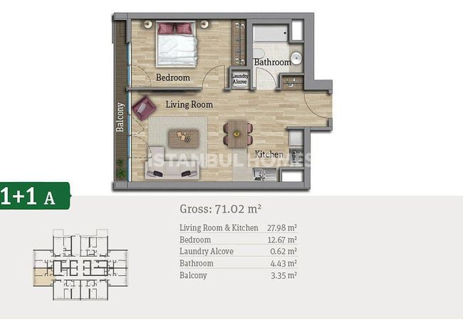 Luxurious Apartments in Istanbul Bahcesehir with Lake View 37