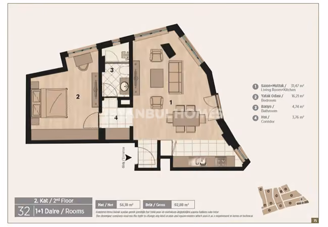 Magnifiques Appartements En Endroit Emblématique D'istanbul 38