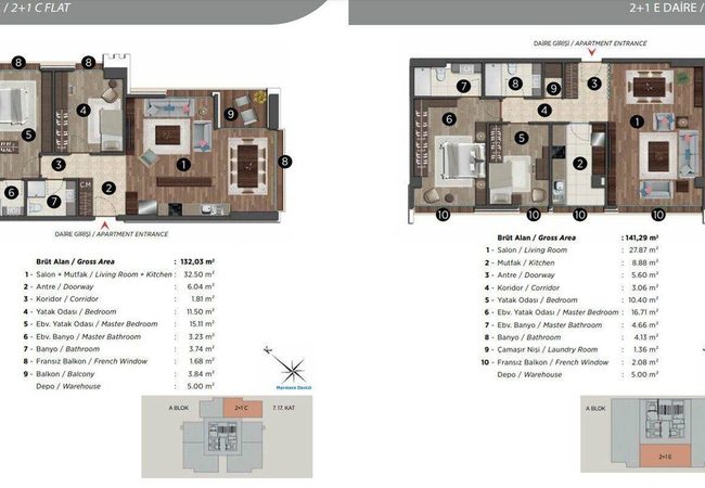 Fantastic Apartments with Sea and Island Views in Kartal 23