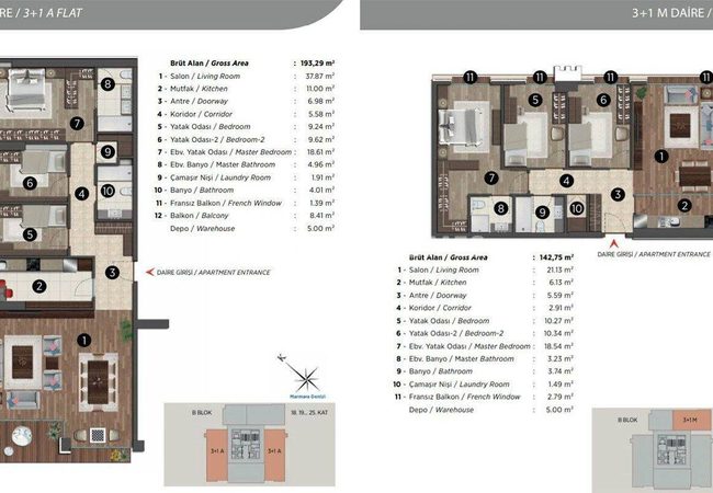 Fantastic Apartments with Sea and Island Views in Kartal 24