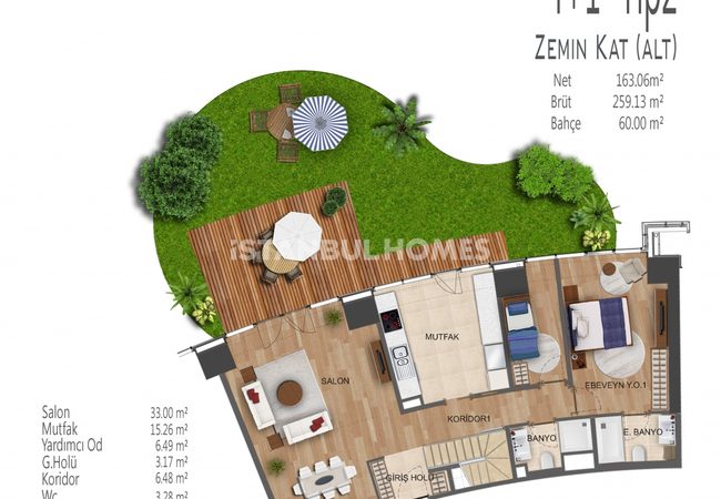 Spacieux Appartements À Umraniye Avec Riches Fonctionnalités 51