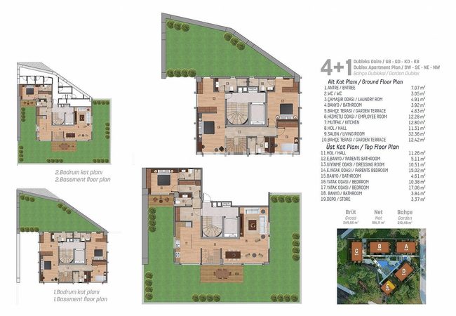 Appartements Privilégiés En Complexe Avec Piscine À Istanbul 33