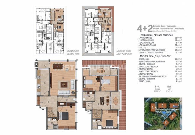 Appartements Privilégiés En Complexe Avec Piscine À Istanbul 34