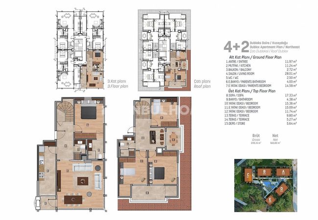 Appartements Privilégiés En Complexe Avec Piscine À Istanbul 36