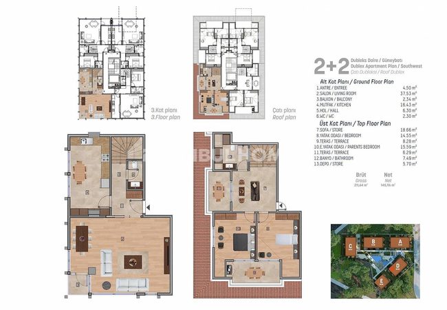 Appartements Privilégiés En Complexe Avec Piscine À Istanbul 40